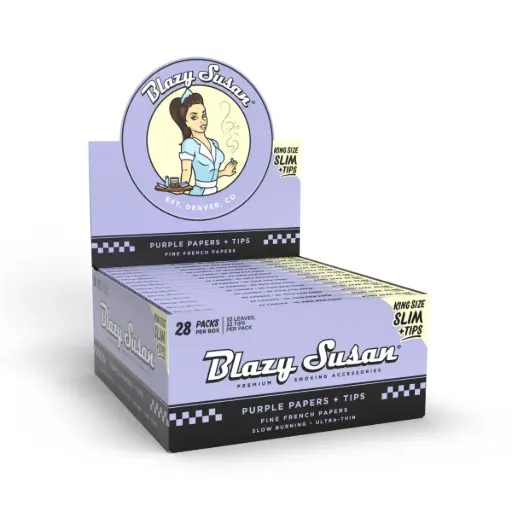 BLAZY SUSAN PURPLE KING SLIM PLUS TIP