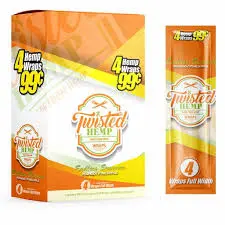 TWISTD HEMP WRAPS 4 FOR 99C