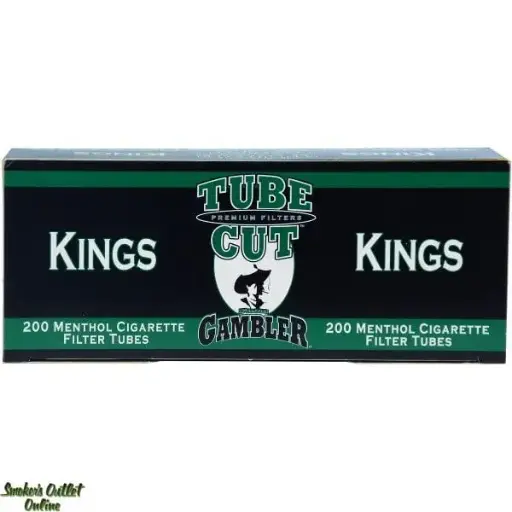 TUBE CUT KING-SIZE MENTHOL CIGARETTE FILTER TUBES