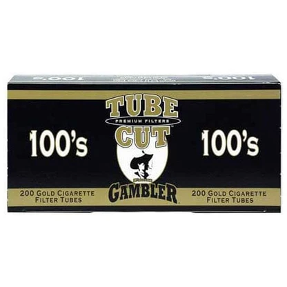 TUBE CUT 100'S-SIZE GOLD CIGARETTE FILTER TUBES