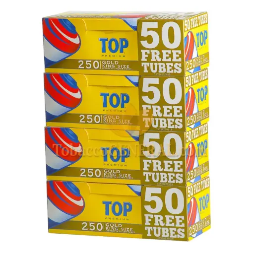 TOP GOLD KING-SIZE CIGARETTE FILTER TUBES