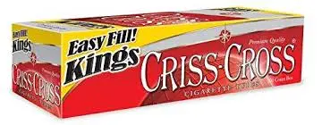 CRISS CROSS RED KING SIZE TUBES 