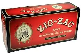 ZIG-ZAG RED 100'S FILTER TUBES