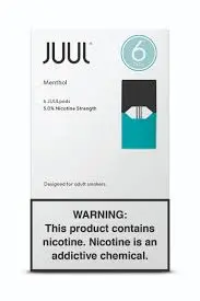 JUUL MENTHOL 5% 6PCK 