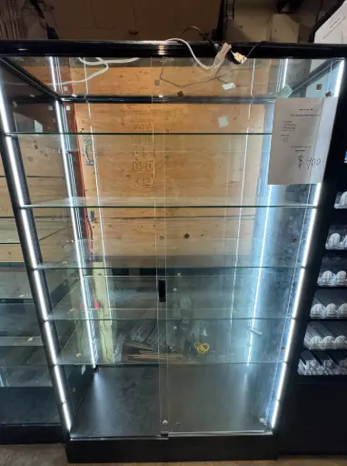 GLASS CABINET LED LIGHTING HOLD UP-TO 120 PRODUCTS 